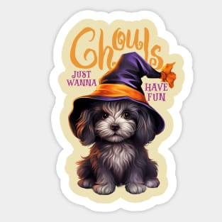 Ghouls Just Wanna Have Fun Sticker